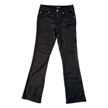 Load image into Gallery viewer, Z. Cavaricci Black Sequin Pants