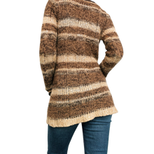 Load image into Gallery viewer, Early 2000s Earthy Striped Sweater
