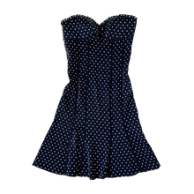 Load image into Gallery viewer, Bebe Silk Polkadot Dress
