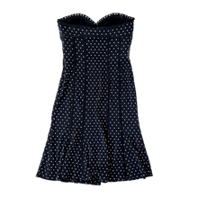 Load image into Gallery viewer, Bebe Silk Polkadot Dress