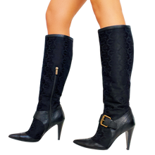Load image into Gallery viewer, Just Cavalli Monogram Boots