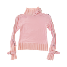 Load image into Gallery viewer, French Vintage Baby Pink Sweater Top