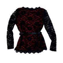 Load image into Gallery viewer, Lacy Wrap Top + Cami Set
