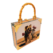 Load image into Gallery viewer, Beaded Terrier Box Purse