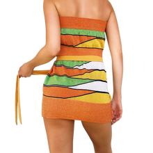 Load image into Gallery viewer, Vintage Sparkly Knit Tube Dress
