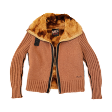 Load image into Gallery viewer, Miss Sixty Furry Knit Zip Up Cardigan