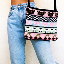 Load image into Gallery viewer, Cutie Patootie Purse by Carolannie Crochet