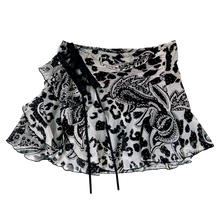 Load image into Gallery viewer, Morgan De Toi Lace Up Mini Skirt