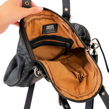 Load image into Gallery viewer, Diesel Black Leather Bag
