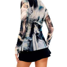 Load image into Gallery viewer, Fuzzi Italian Mesh Blouse