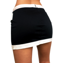 Load image into Gallery viewer, XOXO Chain Belt Mini Skirt