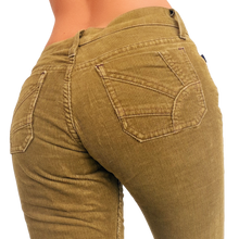 Load image into Gallery viewer, Juicy Couture Olive Green Corduroy Pants