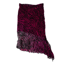 Load image into Gallery viewer, Bebe Silk Animal Print Skirt