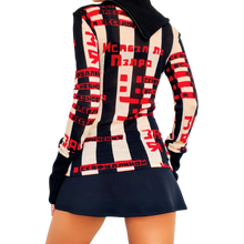 Load image into Gallery viewer, Isabel De Pedro Sheer Graphic Sweater Top