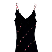 Load image into Gallery viewer, Vintage Silk Rosette Fairy Dress