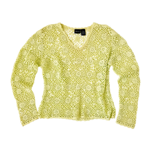 Load image into Gallery viewer, Early 2000s Vibrant Crochet Top