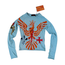 Load image into Gallery viewer, Graphic Knit Phoenix Top