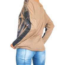 Load image into Gallery viewer, Slouchy Lightweight Knit Tiger Sweater
