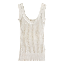 Load image into Gallery viewer, Dolce & Gabbana Creamy Sequin Tank