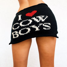 Load image into Gallery viewer, Cowboys Skirt by Carolannie Crochet