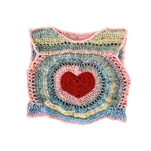 Load image into Gallery viewer, My Valentine Crop Top by Carolannie Crochet