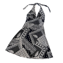 Load image into Gallery viewer, Bandana Print Halter Dress