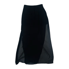 Load image into Gallery viewer, BCBG Sheer Paneled Maxi Skort