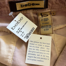 Load image into Gallery viewer, Bebe Velvet Floral Flare Pants