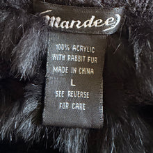 Load image into Gallery viewer, Vintage Furry Tie Front Cardigan