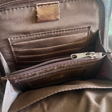 Load image into Gallery viewer, Brown Leather Mini Backpack