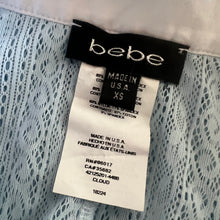 Load image into Gallery viewer, Bebe Sheer Lacy Blouse