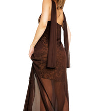 Load image into Gallery viewer, 90s Dress & Scarf Set