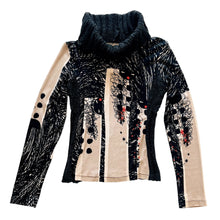 Load image into Gallery viewer, Funky Cowlneck Sweater Top