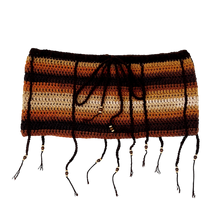Load image into Gallery viewer, Sandstorm Crochet Mini Skirt