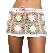 Load image into Gallery viewer, Daisy Chains Crochet Mini Skirt