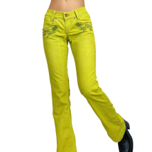 Load image into Gallery viewer, Miss Sixty Lime Green Jeans