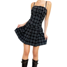 Load image into Gallery viewer, Flirty Plaid Mini Dress