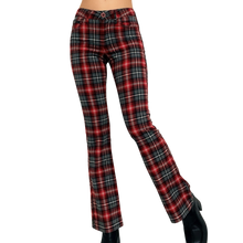 Load image into Gallery viewer, Early 2000s Red Plaid Pants