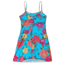 Load image into Gallery viewer, Early 2000s Vibrant Floral Mini Dress