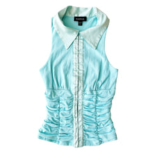 Load image into Gallery viewer, Bebe Sleeveless Collared Top