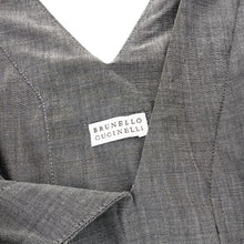 Load image into Gallery viewer, Brunello Cucinelli Gray Top