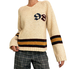 Load image into Gallery viewer, Hand Stitched Sporty Sweater