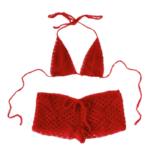 Load image into Gallery viewer, Delicate Mohair Set by Carolannie Crochet