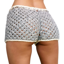 Load image into Gallery viewer, Cloudy Day Crochet Shorts