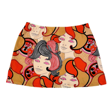 Load image into Gallery viewer, 90s Mod Girl Mini Skort