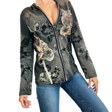 Load image into Gallery viewer, Early 2000s Embellished Hoodie
