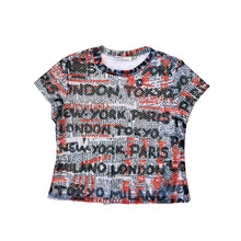 Load image into Gallery viewer, 90s Sequin Cities Tee