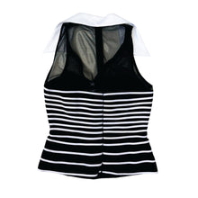 Load image into Gallery viewer, Caché Sleeveless Collared Top