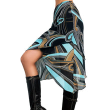 Load image into Gallery viewer, 90s Asymmetrical Midi Skirt