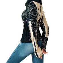 Load image into Gallery viewer, Funky Cowlneck Sweater Top